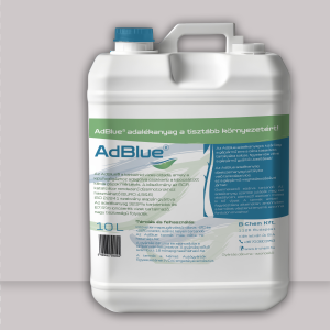 AdBlue® 10L kannában, kiöntőcsővel.