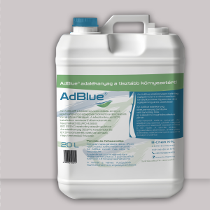 AdBlue® 20L kannában, kiöntőcsővel.